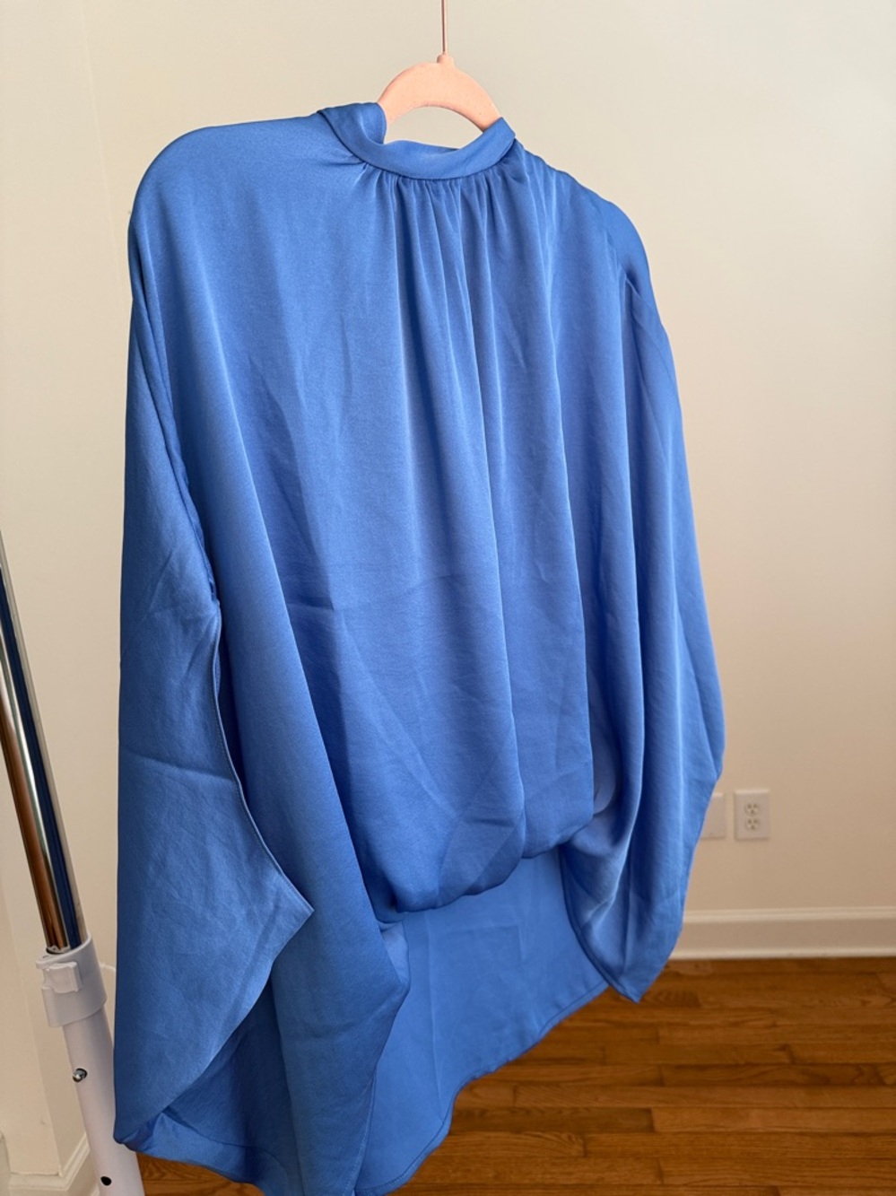 Impressions Royal Blue Blouse New with Tags